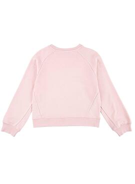 Sweat à capuche Levis Silicone Batwing rose pour fille