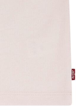 T-shirt Levi's Roll Cuff rose pour fille