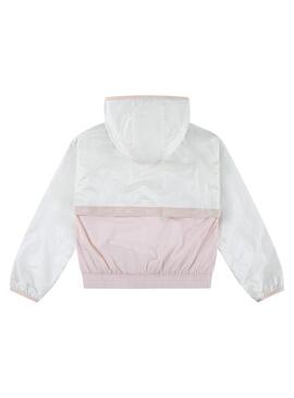 Anorak cortavientos Levis Logo Tape Colorblock pour fille