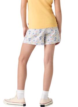 Courts Levis  imprimés floraux High Loose pour fille 