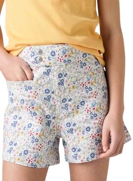 Courts Levis  imprimés floraux High Loose pour fille 
