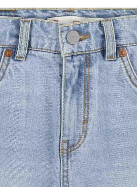  Short en denim bleu clair Levis A Line pour fille