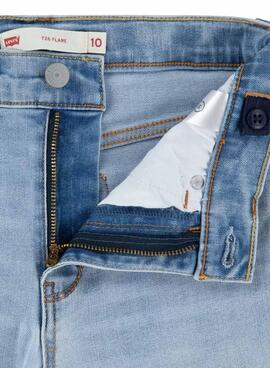 Pantalon en denim bleu Levis 726 Flare pour fille