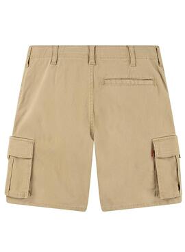Bermudes Levis Cargo traditionnelles grillées pour enfant