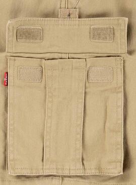 Bermudes Levis Cargo traditionnelles grillées pour enfant