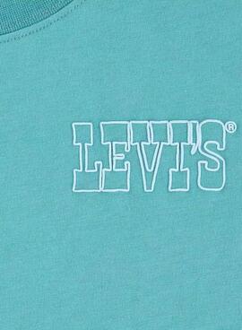 T-shirt Levi's Sun bleue pour enfant