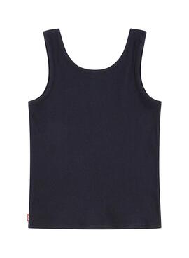 T-shirt Levis Meet and Greet noir pour fille