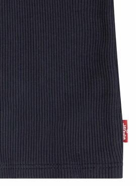 T-shirt Levis Meet and Greet noir pour fille