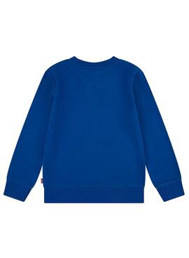 Sweatshirt Levi's Batwing French Terry bleu pour enfant
