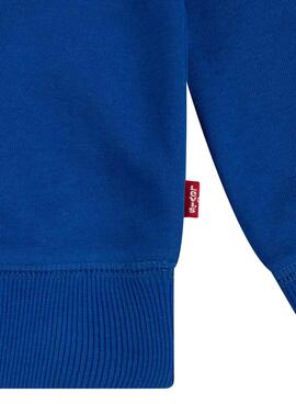 Sweatshirt Levi's Batwing French Terry bleu pour enfant