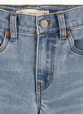 Jean Levis Wide Leg clair pour fille