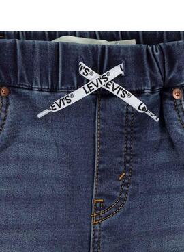 Bermuda Levis Dobby skinny foncé pour enfant