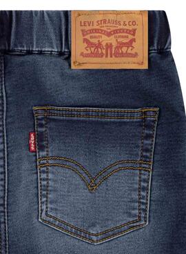 Bermuda Levis Dobby skinny foncé pour enfant