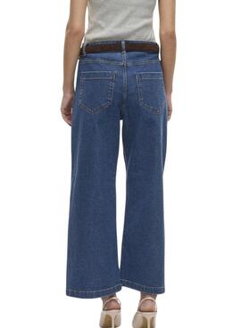 Jean Vila Vilotta Culotte bleu pour femme