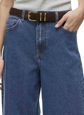 Jean Vila Vilotta Culotte bleu pour femme
