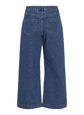 Jean Vila Vilotta Culotte bleu pour femme