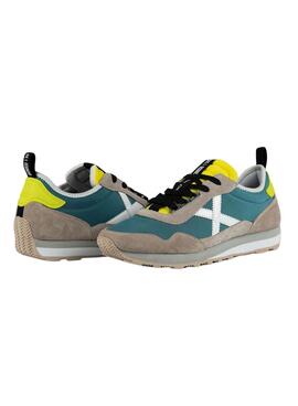 Chaussures Munich UM 82 vertes pour homme