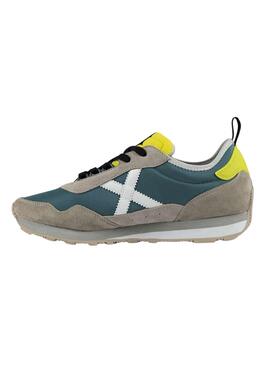 Chaussures Munich UM 82 vertes pour homme