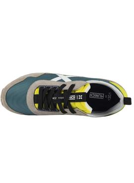 Chaussures Munich UM 82 vertes pour homme