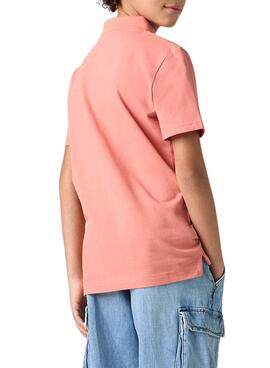 Ruban de cou orange pour enfant Polo Levis Back Neck Tape