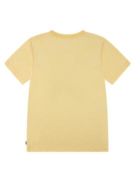 T-shirt Levis Batwing jaune pour enfant