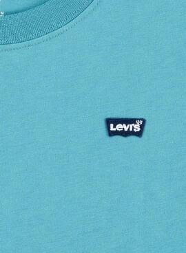 T-shirt Levi's Batwing Chest Hit bleu pour enfant