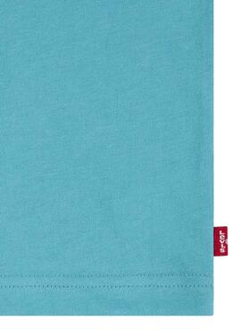 T-shirt Levi's Batwing Chest Hit bleu pour enfant