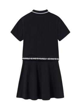 Ensemble jupe en tricot noir pour fille Mayoral