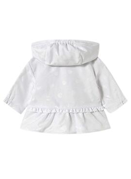 Coupe-vent réversible blanc Mayoral pour bébé