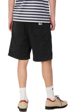 Bermudas Carhartt noir Flint pour homme