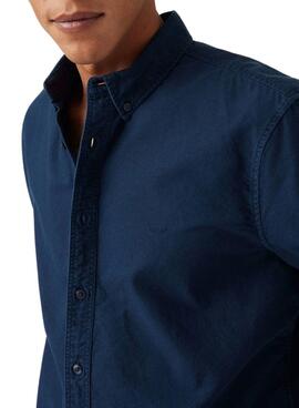 Chemise Levi's Authentic bleue marine pour homme