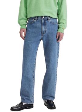 Pantalon en jean Levis 568 loose bleu droit pour homme