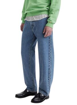 Pantalon en jean Levis 568 loose bleu droit pour homme