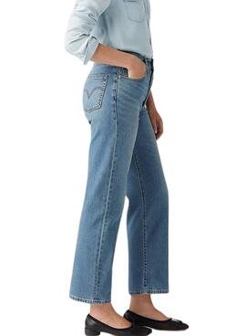 Jean Levis Ribcage Cool coupe droite cheville pour femme