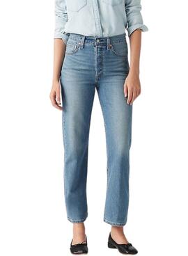 Jean Levis Ribcage Cool coupe droite cheville pour femme