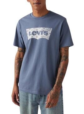 T-shirt Levis Graphic bleue pour homme