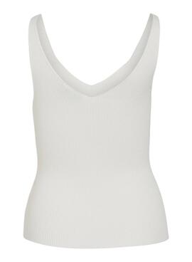 Haut blanc Vila Viwennie pour femme