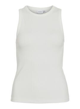 T-shirt Vila Visola blanc pour femme