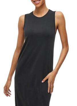 Robe midi noire pour femme de la marque Vila Vimodala