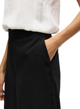 Pantalon Vila Vilinea 7/8 noir pour femme
