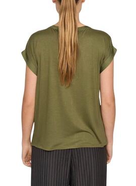 Haut en satin Viellette S/S Capulet Olive