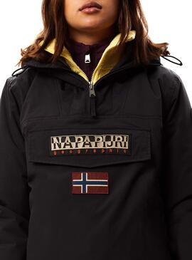 Chaqueta Napapijri Rainforest Winter Negro Mujer