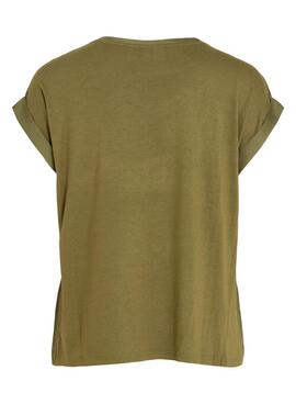 Haut en satin Viellette S/S Capulet Olive