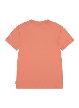 T-shirt Levis Batwing orange pour enfant