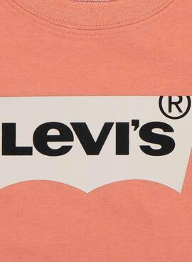 T-shirt Levis Batwing orange pour enfant