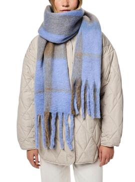 Foulard Pieces Lysna bleu pour femme