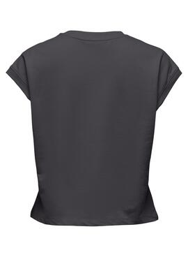 T-shirt Only Ellie anthracite pour femme
