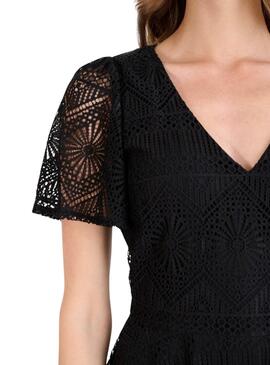 Robe noire Naf Naf Raissa pour femme