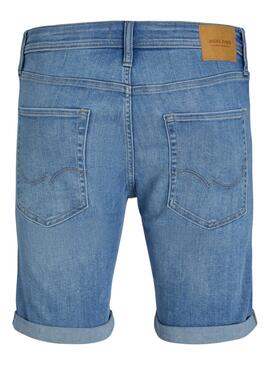 Bermudes Jack and Jones Rick bleu pour homme.
