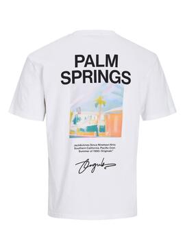 Maillot Jack and Jones Raruba blanc pour homme